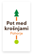 Pot med krošnjami Pohorje